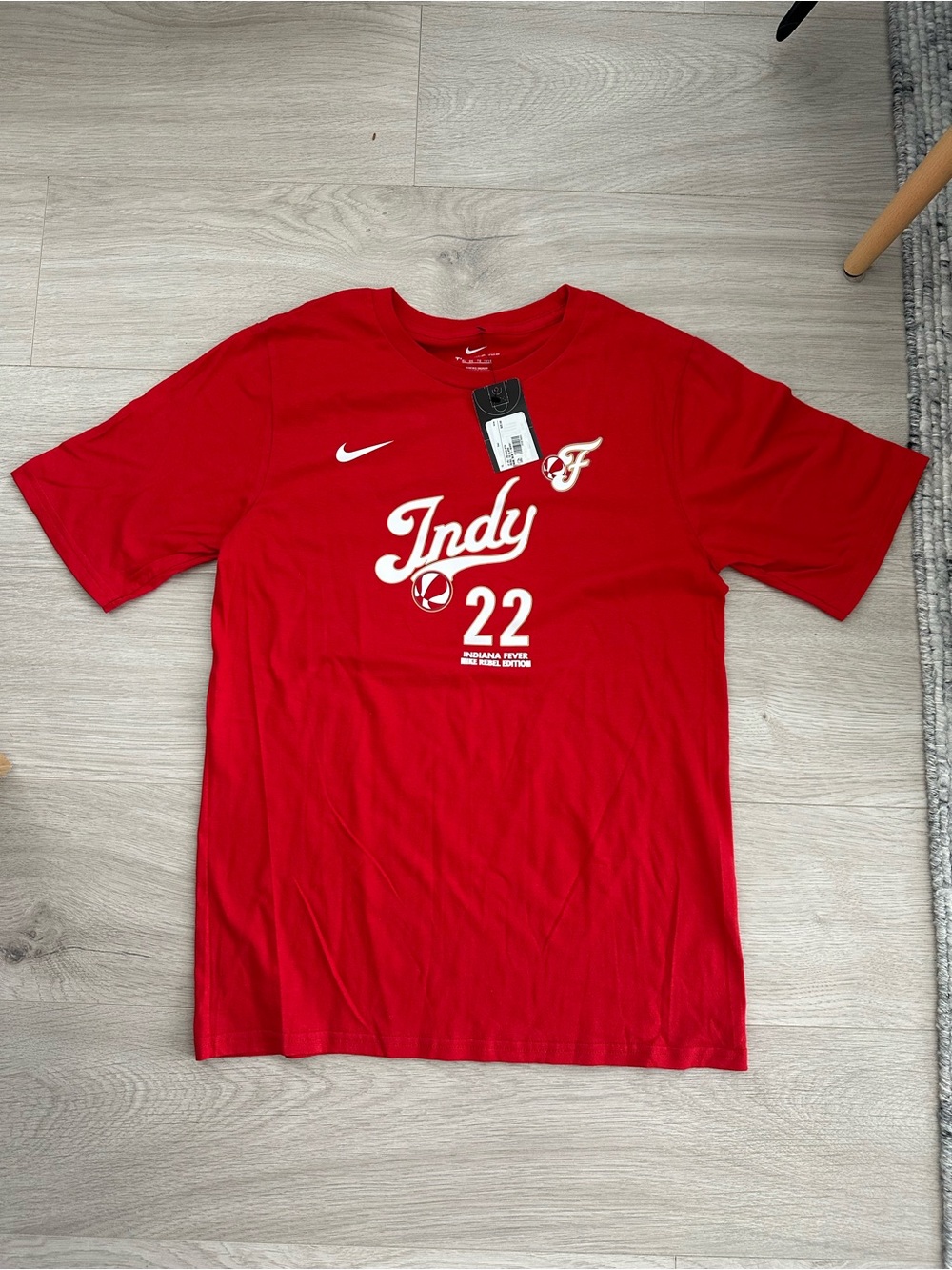 Caitlyn Clark/Nike Red 'Indy' Short Sleeve Tee